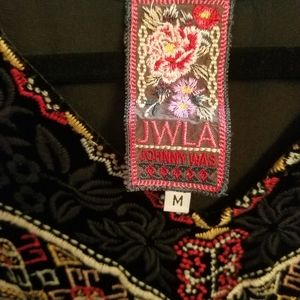 Johnny Was Velvet Tunic